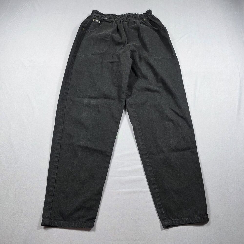 Vintage Cherokee Elastic High Waist Relaxed Fit Baggy MOM Jeans 80s 90s Size 8P